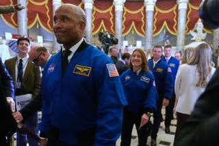 Astronauti iz nadolazeće misije Artemis II stižu na Kapitol